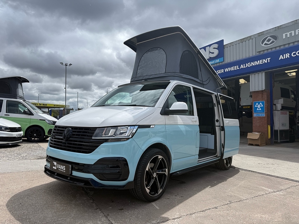 Volkswagen Transporter Tdi T28 Camper White #2