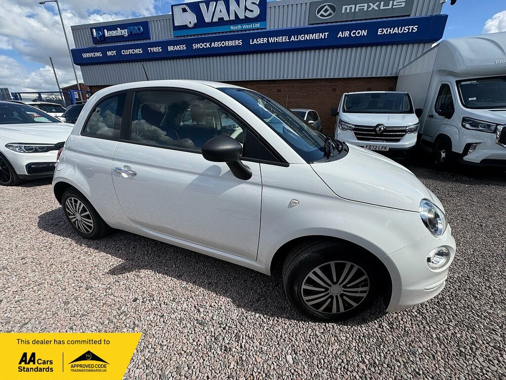 Fiat 500 Pop White #3