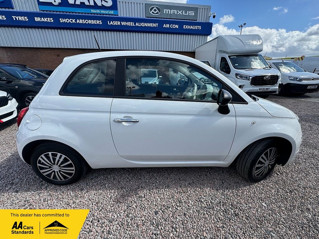 Fiat 500 Pop White #6