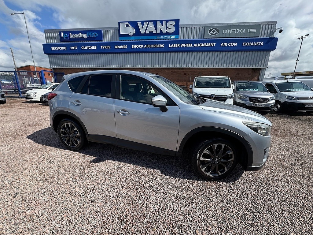 Mazda CX-5 Skyactiv-d Sport Nav Silver #4