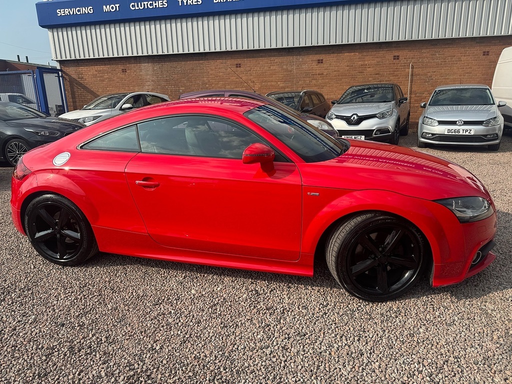 Audi TT Tfsi S Line Red #4