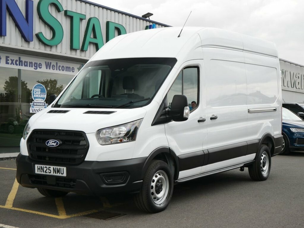 Ford Transit Custom 2L 2.0 350 Ecoblue Leader Panel Van Man White