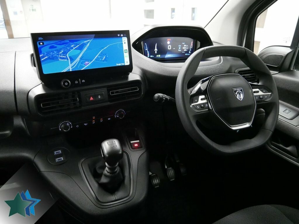 Peugeot Partner 1.5L Bluehdi 1000 Asphalt Standard Panel Van D Grey #2