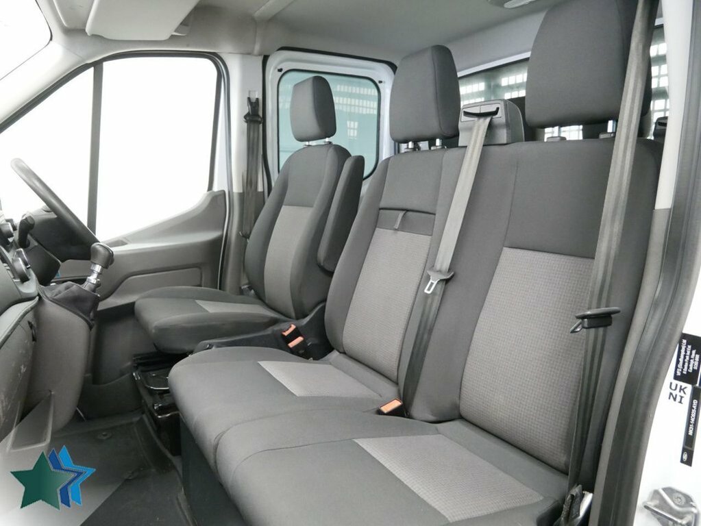 Ford Transit Custom 2L 2.0 350 Ecoblue Leader Chassis Double Cab D YM73XRD White #3