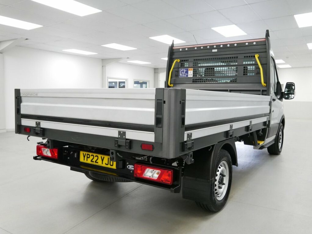 Ford Transit Custom 2L 2.0 350 Ecoblue Hd Leader Chassis Cab Diese Silver #3