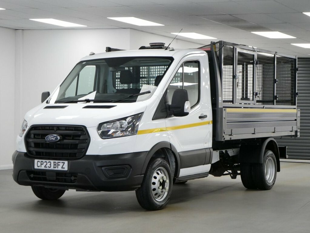 Ford Transit Custom 2L 2.0 350 Ecoblue Hd Leader Chassis Cab Diese White