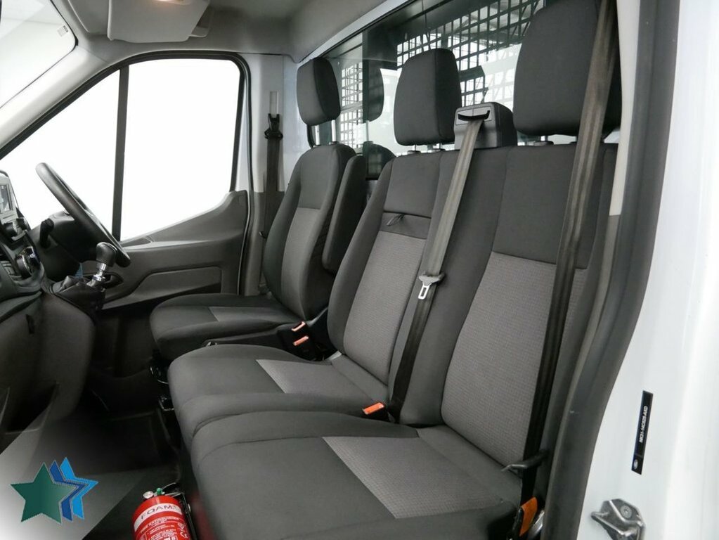 Ford Transit Custom 2L 2.0 350 Ecoblue Hd Leader Chassis Cab Diese White #3
