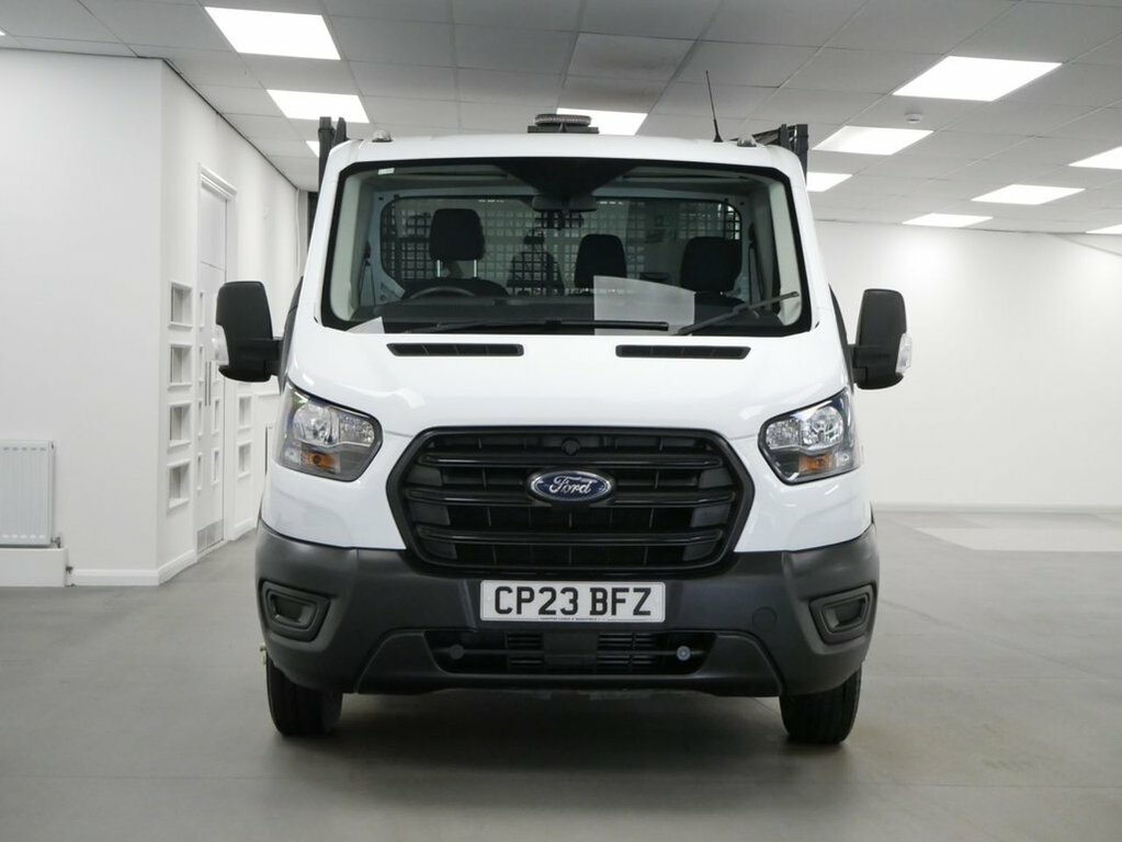 Ford Transit Custom 2L 2.0 350 Ecoblue Hd Leader Chassis Cab Diese White #6