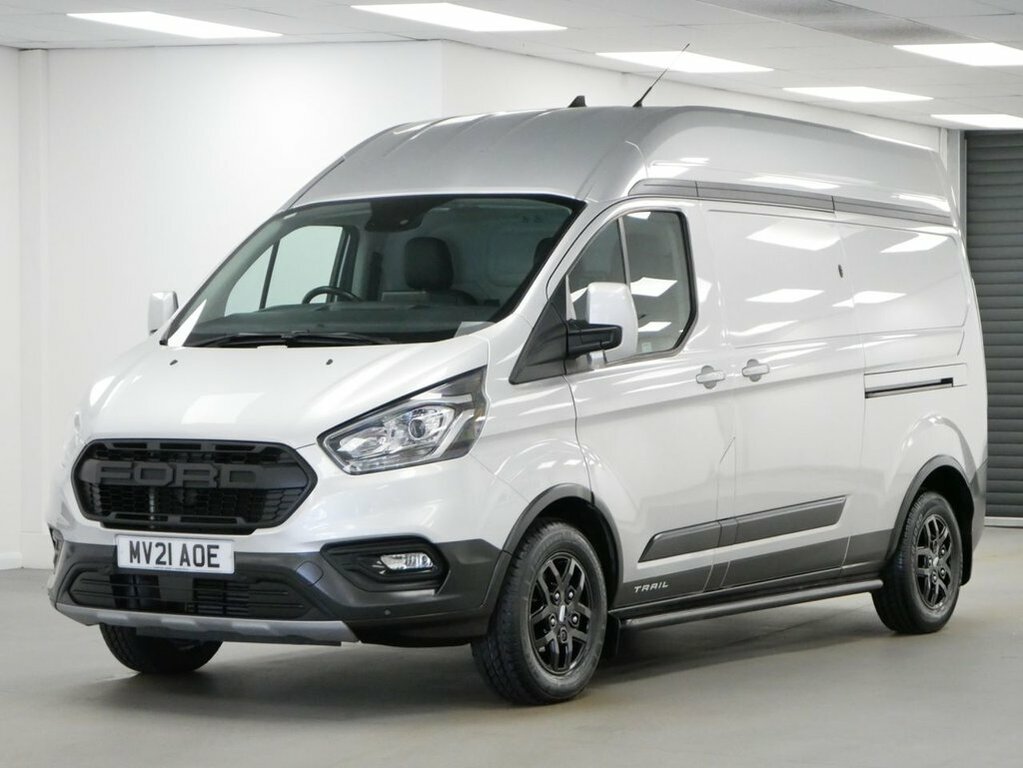 Ford Transit Custom 2L 2.0 300 Ecoblue Trail Panel Van Manu Silver