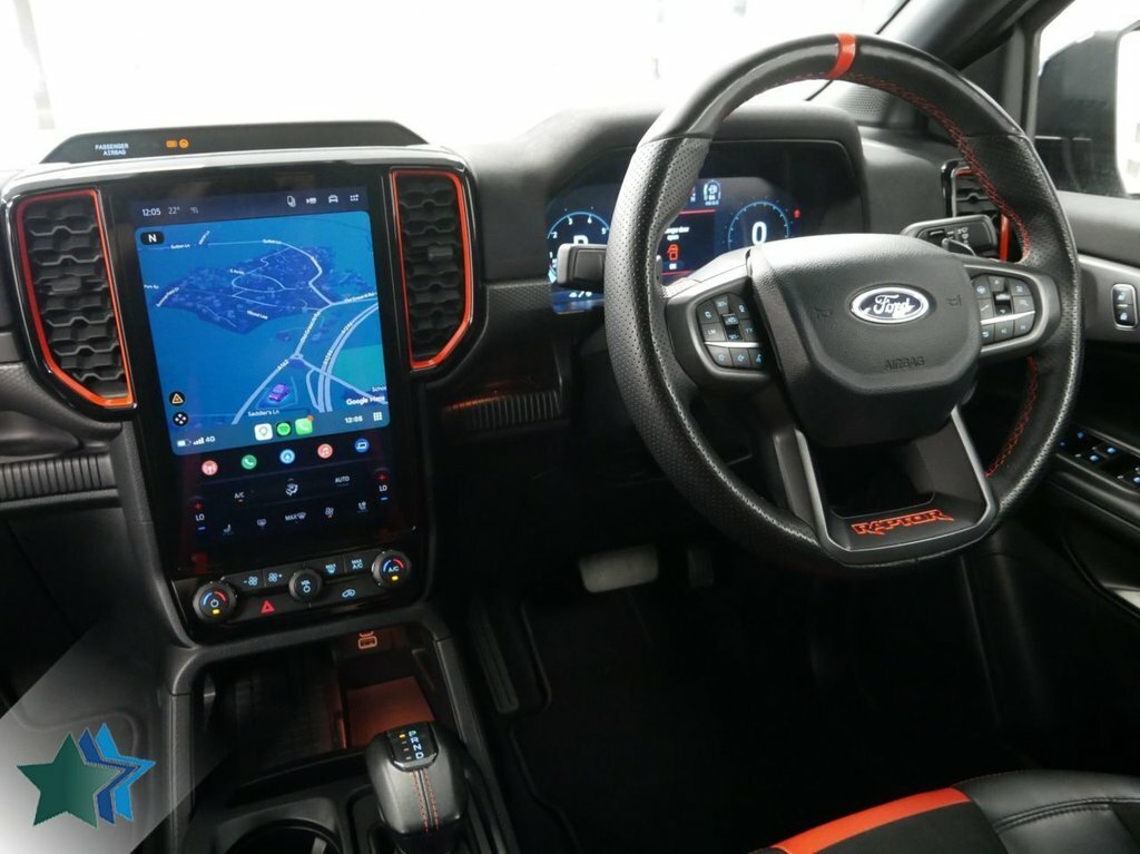 Ford Ranger 3L 3.0T V6 Ecoboost Raptor Pickup Double Cab P Black #4