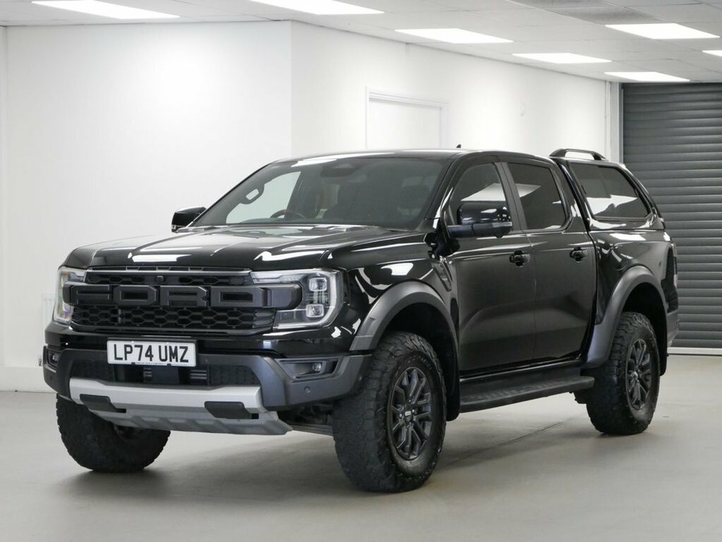Ford Ranger 3L 3.0T V6 Ecoboost Raptor Pickup Double Cab P Black