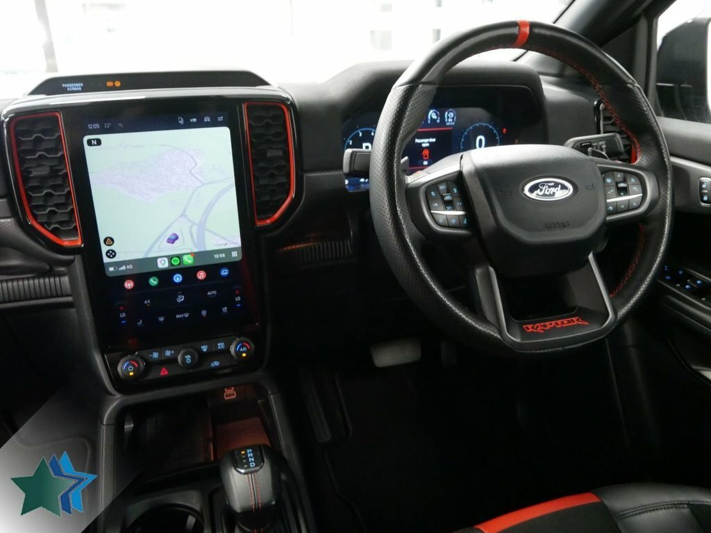 Ford Ranger 3L 3.0T V6 Ecoboost Raptor Pickup Double Cab P Black #2