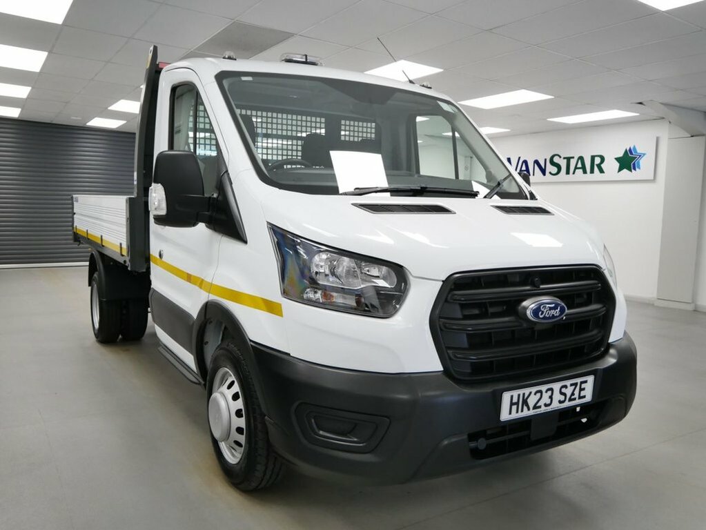 Ford Transit Custom 2L 2.0 350 Ecoblue Hd Leader Chassis Cab Diese HK23SZE White #6