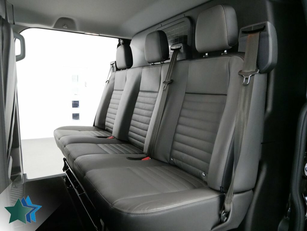 Ford Transit Custom 2L 2.0 320 Ecoblue Limited Crew Van Double Cab VK73JKN Black #3