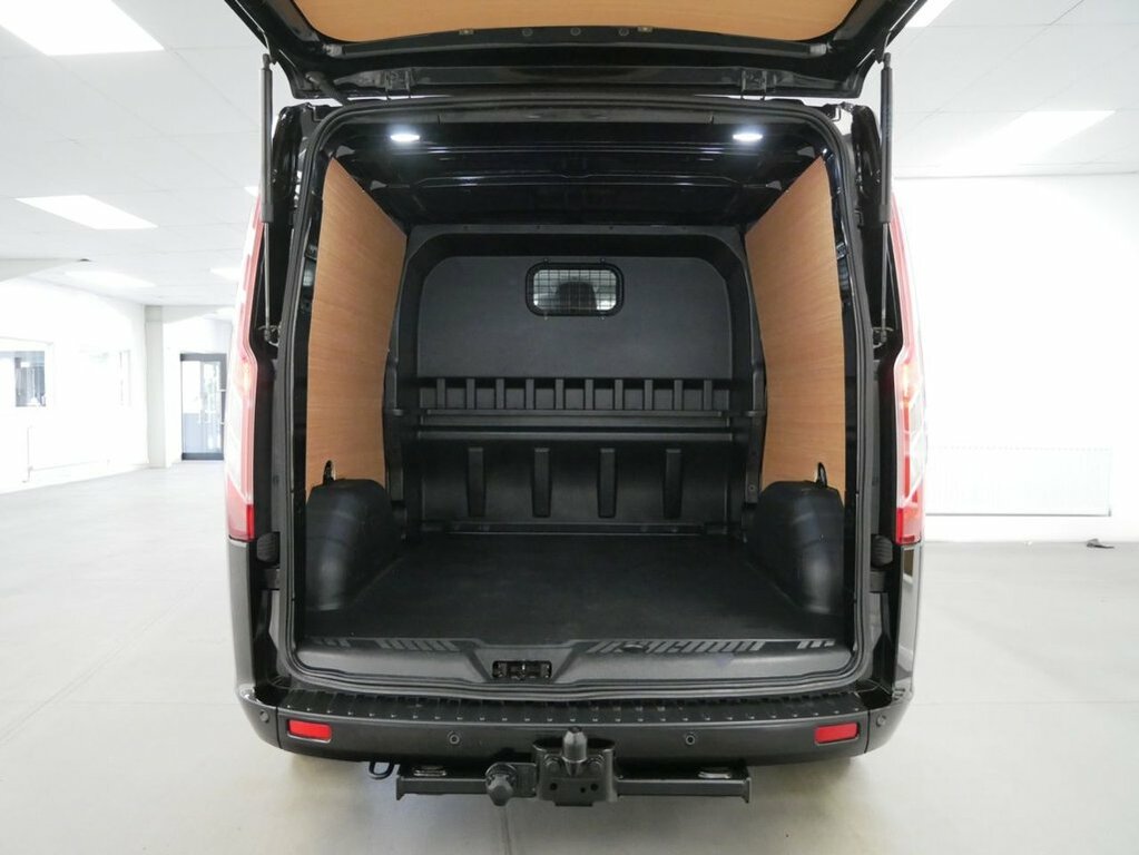 Ford Transit Custom 2L 2.0 320 Ecoblue Limited Crew Van Double Cab VK73JKN Black #6