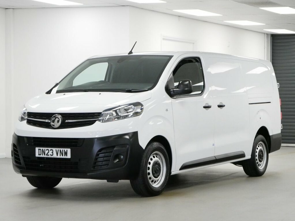 Vauxhall Vivaro 1.5L Turbo D 2900 Prime Panel Van 6Dr Manua White