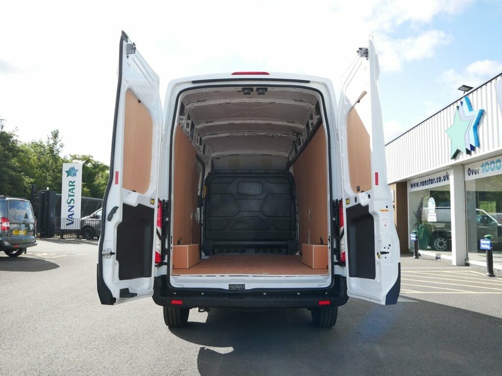 Ford Transit Custom 2L 2.0 350 Ecoblue Leader Panel Van Man HN25MYR White #2