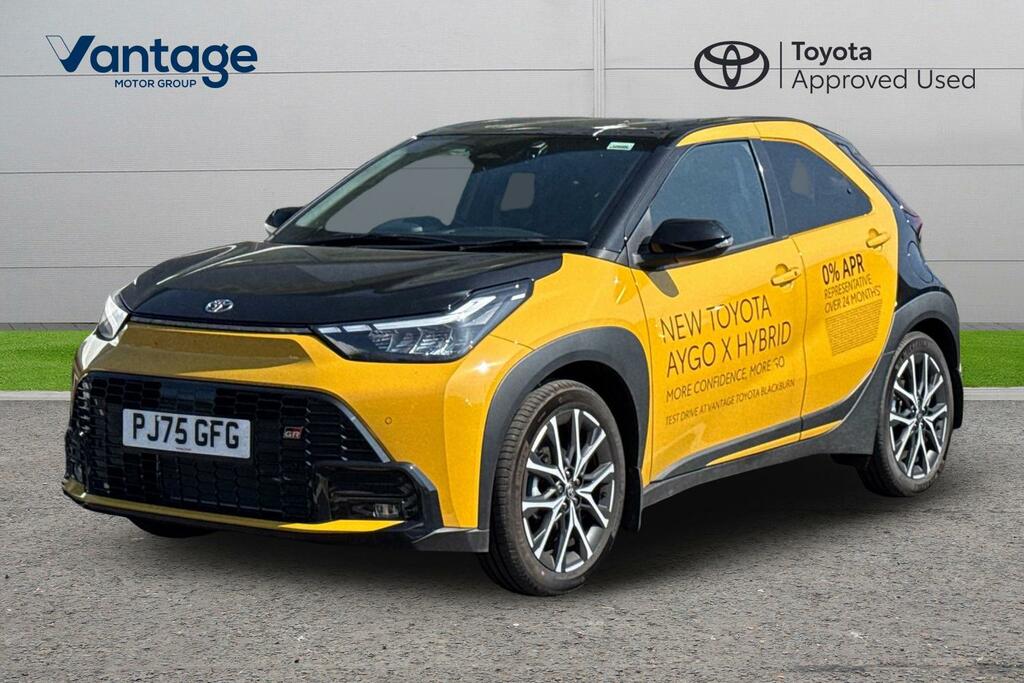 Toyota Aygo X 1.5H Gr Sport Cvt Euro 6 Ss PJ75GFG Yellow #3