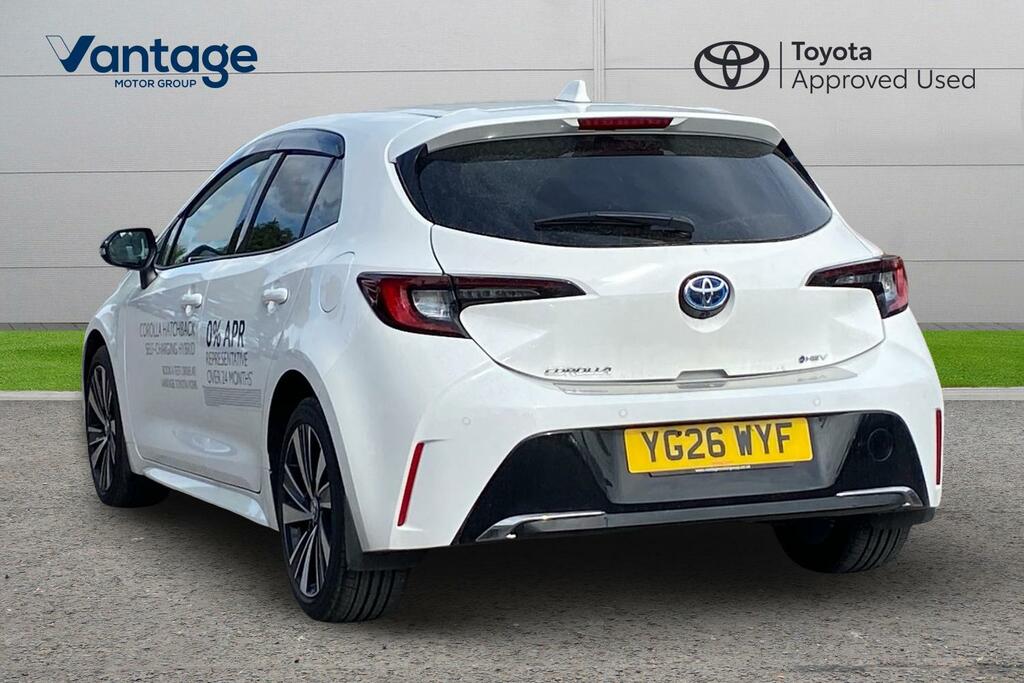 Toyota Corolla 1.8 Vvt-h Design Cvt Euro 6 Ss YG26WYF White #4