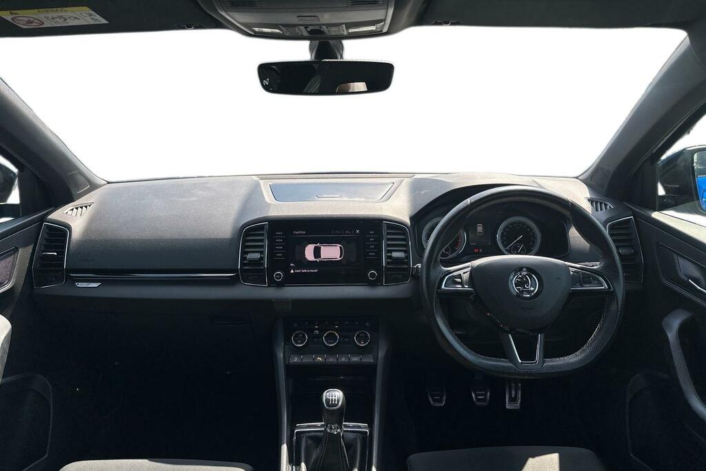 Skoda Karoq 1.5 Tsi Act Sportline Euro 6 Ss YD70FTZ Blue #6