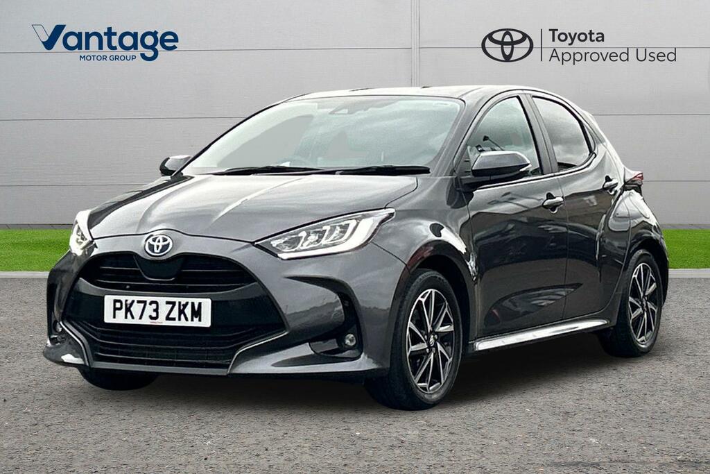 Toyota Yaris 1.5 Vvt-h Design E-cvt Euro 6 Ss PK73ZKM Grey #3