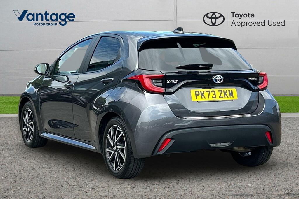 Toyota Yaris 1.5 Vvt-h Design E-cvt Euro 6 Ss PK73ZKM Grey #4