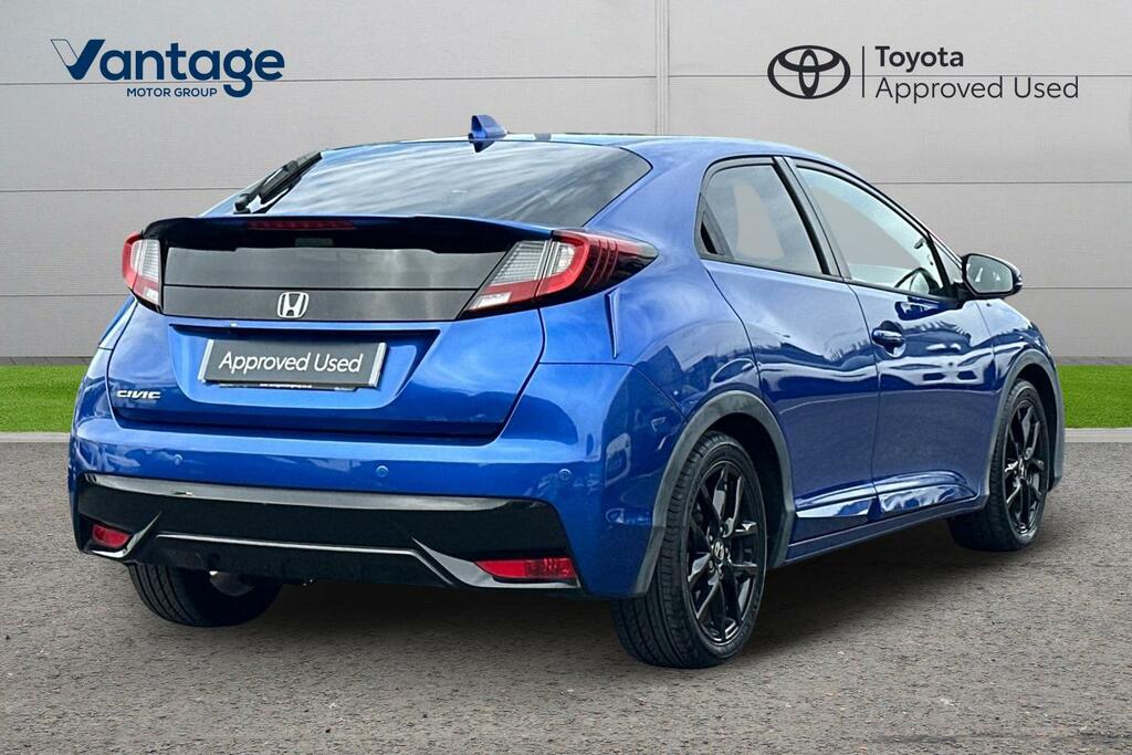 Honda Civic 1.4 I-vtec Sport Euro 6 Ss Blue #2
