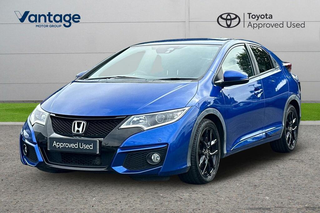 Honda Civic 1.4 I-vtec Sport Euro 6 Ss Blue #3