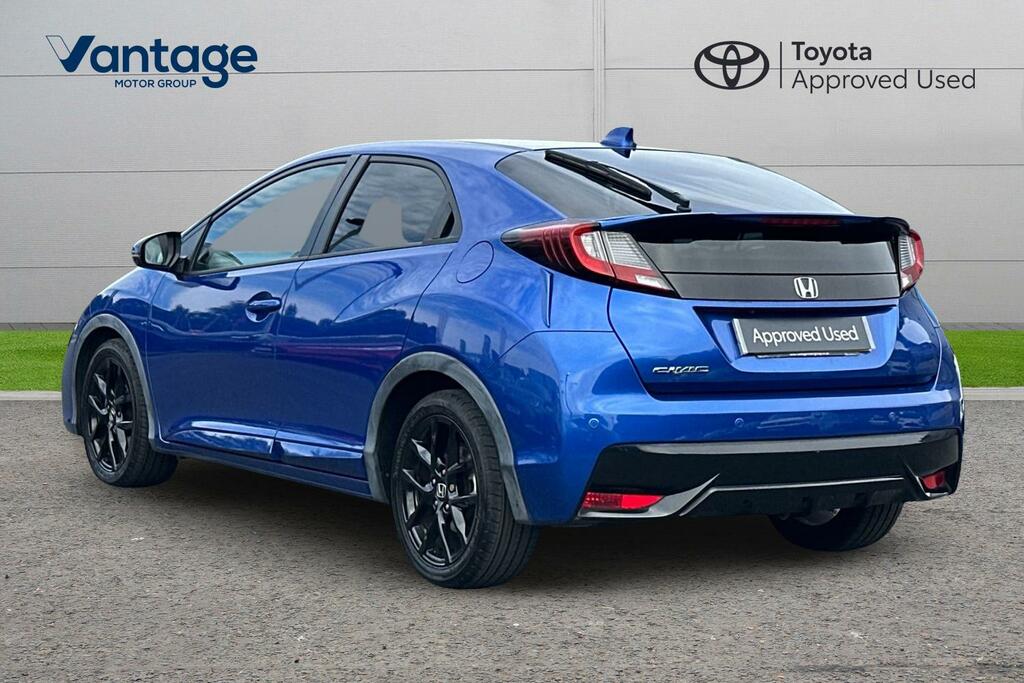 Honda Civic 1.4 I-vtec Sport Euro 6 Ss Blue #4