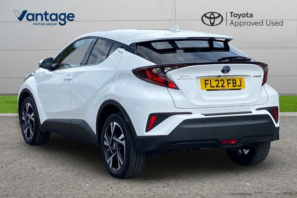 Toyota C-Hr 1.8 Vvt-h Design Cvt Euro 6 Ss FL22FBJ White #4