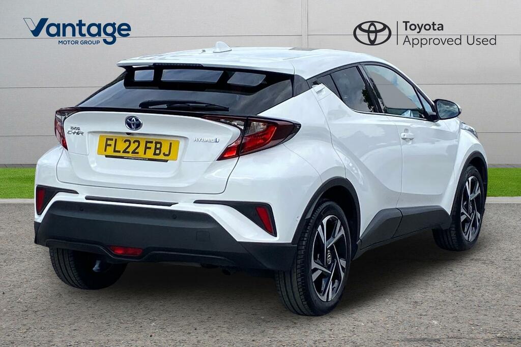Toyota C-Hr 1.8 Vvt-h Design Cvt Euro 6 Ss FL22FBJ White #2