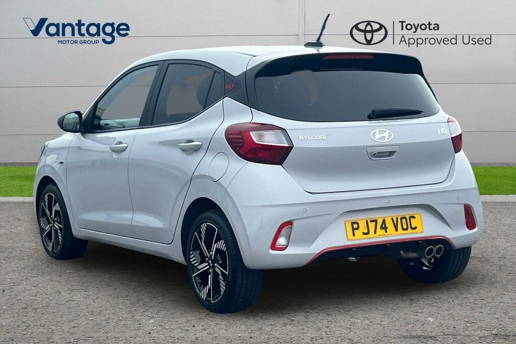Hyundai I10 1.0 T-gdi N Line Euro 6 Ss PJ74VOC Grey #4