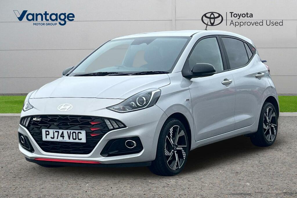 Hyundai I10 1.0 T-gdi N Line Euro 6 Ss PJ74VOC Grey #3
