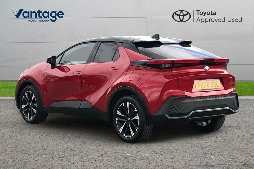 Toyota C-Hr 1.8 Vvt-h Design Cvt Euro 6 Ss PK26SOE Red #4