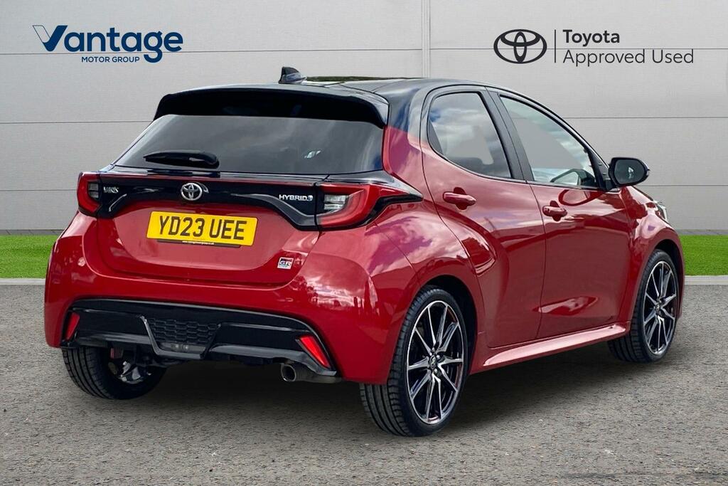 Toyota Yaris 1.5 Vvt-h Gr Sport E-cvt Euro 6 Ss YD23UEE Red #2