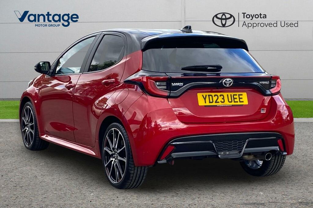 Toyota Yaris 1.5 Vvt-h Gr Sport E-cvt Euro 6 Ss YD23UEE Red #4
