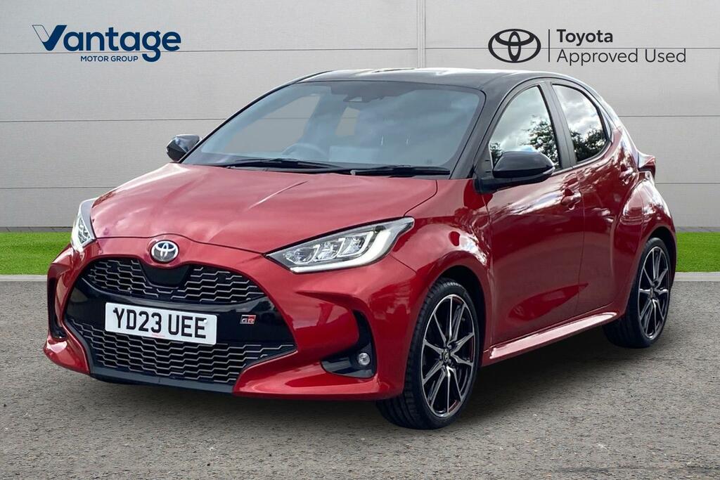 Toyota Yaris 1.5 Vvt-h Gr Sport E-cvt Euro 6 Ss YD23UEE Red #3
