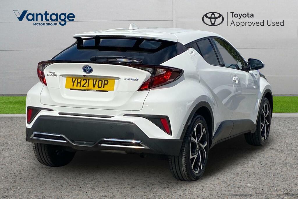 Toyota C-Hr 2.0 Vvt-h Design Cvt Euro 6 Ss White #2