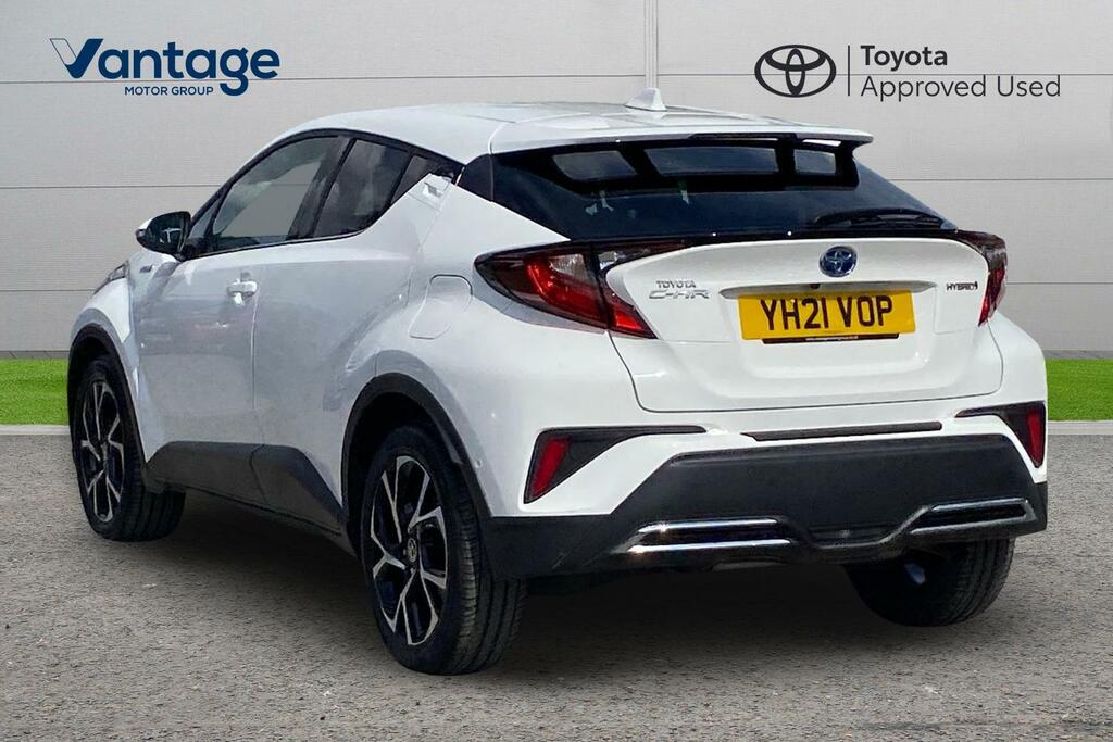 Toyota C-Hr 2.0 Vvt-h Design Cvt Euro 6 Ss White #4