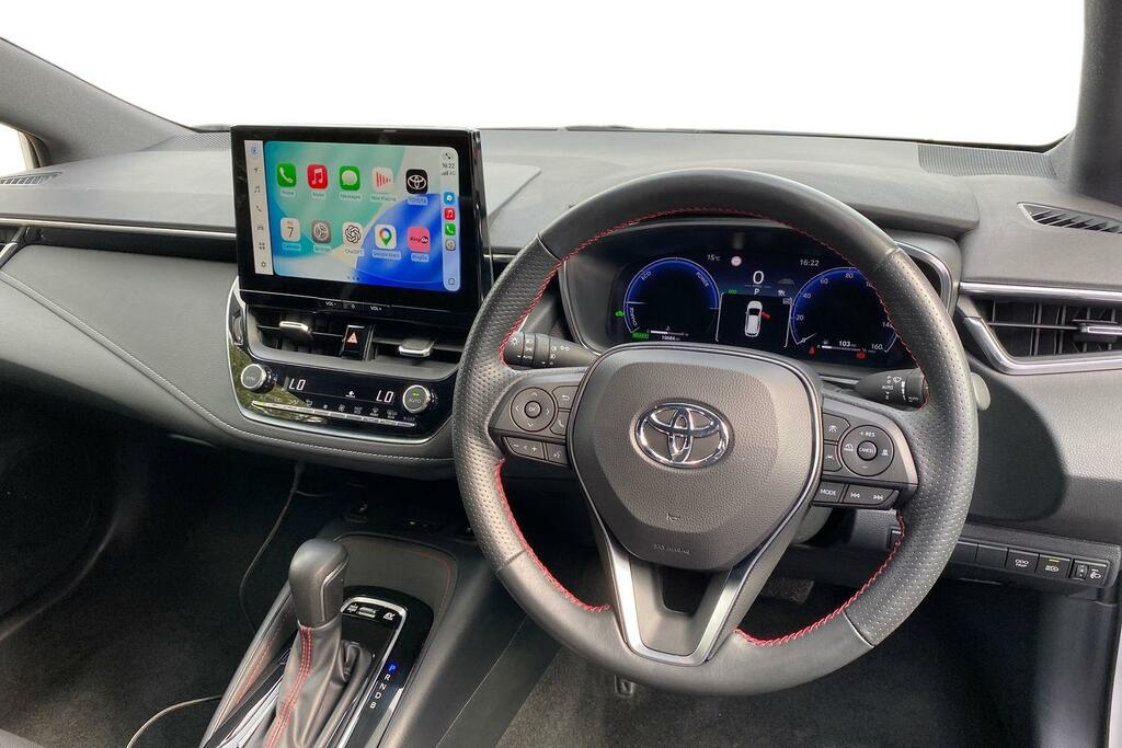 Toyota Corolla 1.8 Vvt-h Gr Sport Touring Sports Cvt Euro 6 Ss YW73LKL White #6