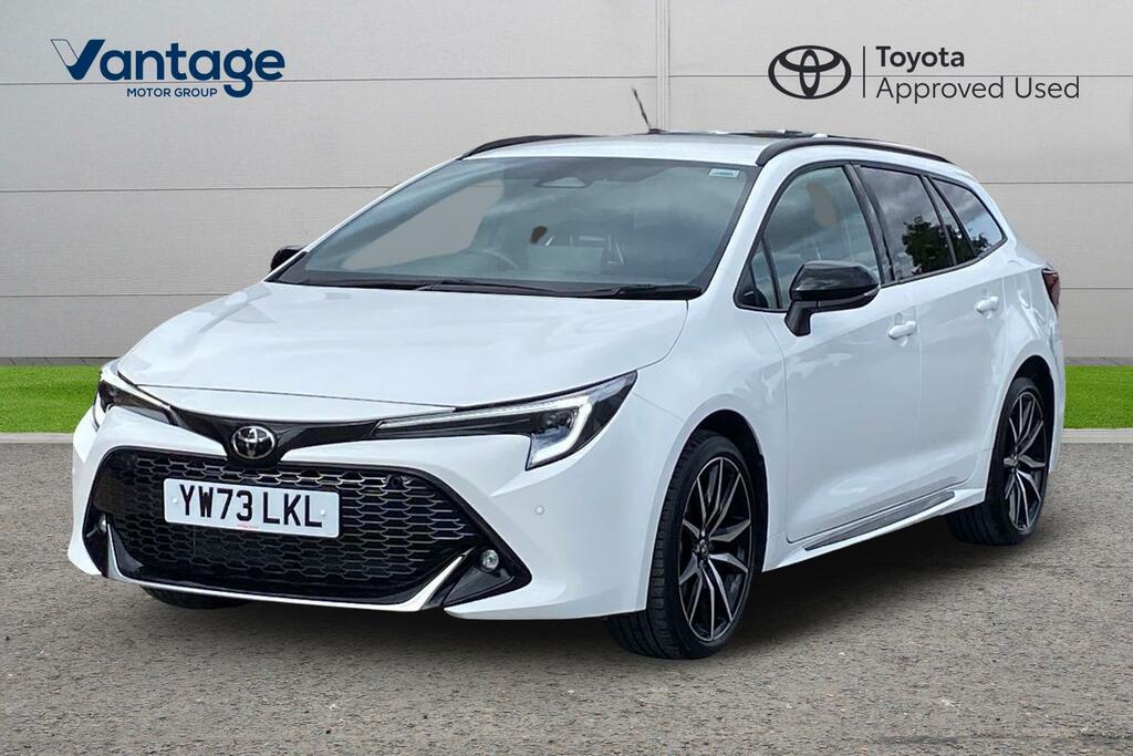 Toyota Corolla 1.8 Vvt-h Gr Sport Touring Sports Cvt Euro 6 Ss YW73LKL White #3