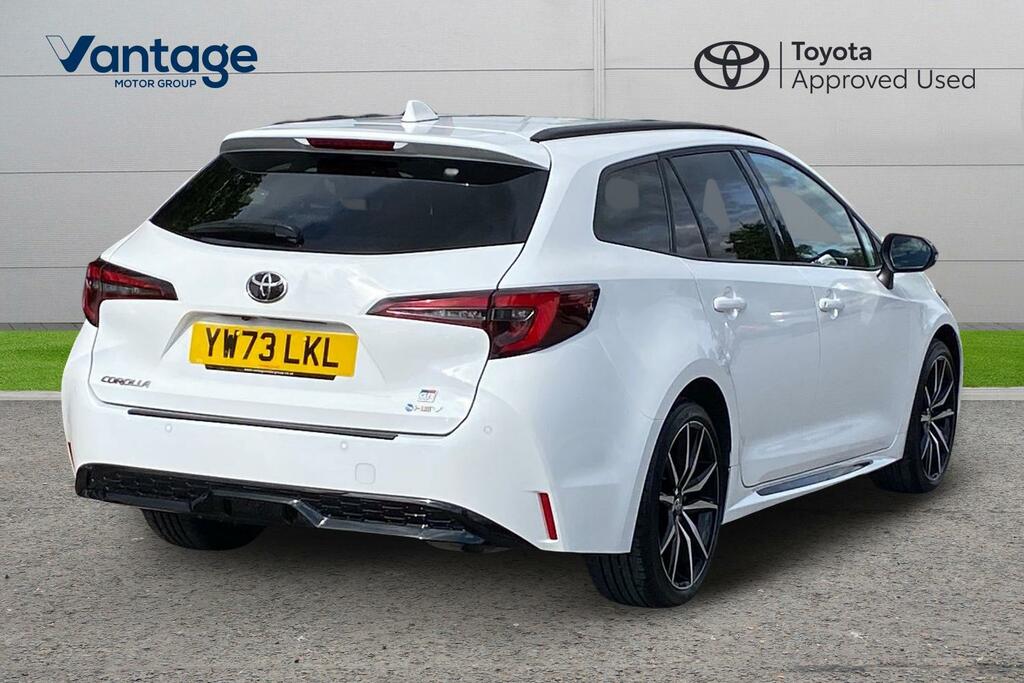 Toyota Corolla 1.8 Vvt-h Gr Sport Touring Sports Cvt Euro 6 Ss YW73LKL White #2