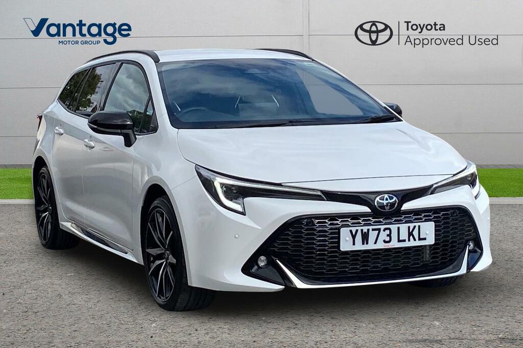 Toyota Corolla 1.8 Vvt-h Gr Sport Touring Sports Cvt Euro 6 Ss YW73LKL White