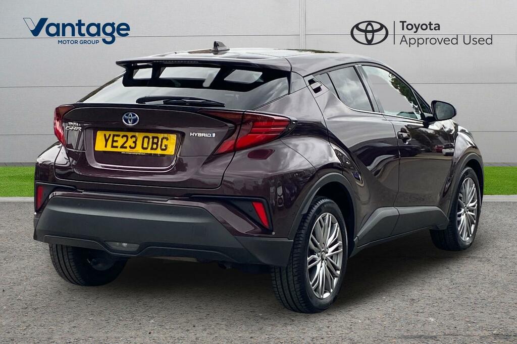 Toyota C-Hr 1.8 Vvt-h Excel Cvt Euro 6 Ss YE23OBG Purple #2