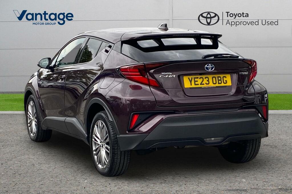 Toyota C-Hr 1.8 Vvt-h Excel Cvt Euro 6 Ss YE23OBG Purple #4