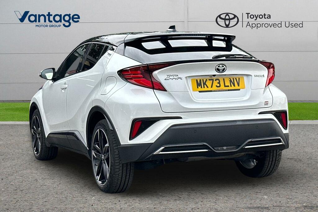Toyota C-Hr 2.0 Vvt-h Gr Sport Cvt Euro 6 Ss White #4