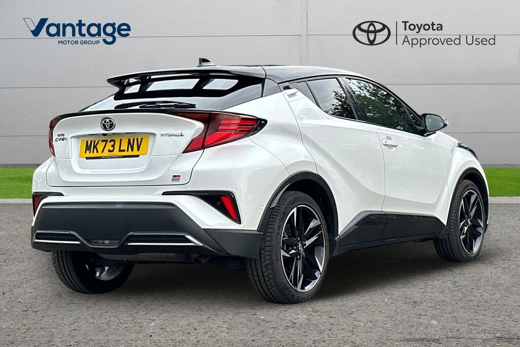 Toyota C-Hr 2.0 Vvt-h Gr Sport Cvt Euro 6 Ss White #2