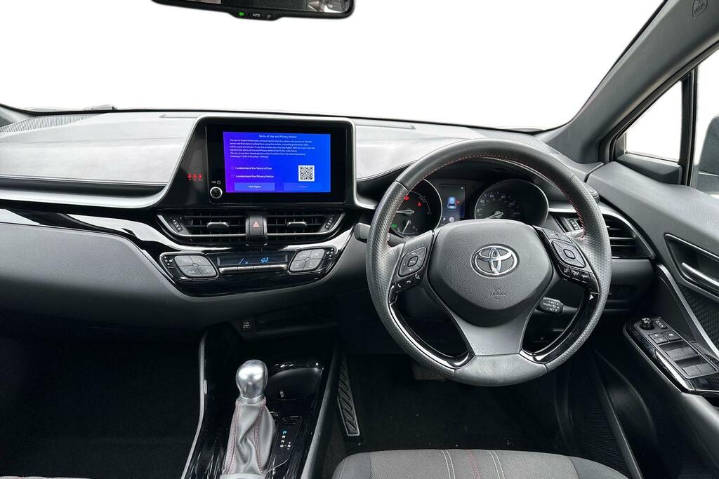 Toyota C-Hr 2.0 Vvt-h Gr Sport Cvt Euro 6 Ss White #6