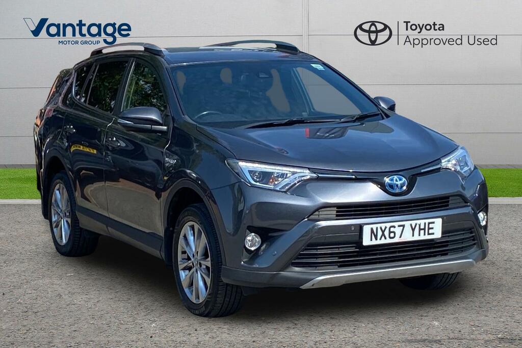 Toyota Rav 4 2.5 Vvt-h Excel Cvt 4Wd Euro 6 Ss Safety S NX67YHE Grey