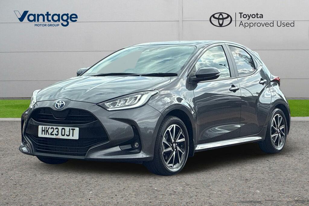 Toyota Yaris 1.5 Vvt-h Design E-cvt Euro 6 Ss HK23OJT Grey #3